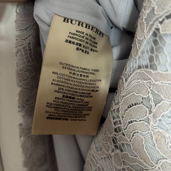 Burberry Lavender Lace Dress - IT 38 - Picture 4 of 4